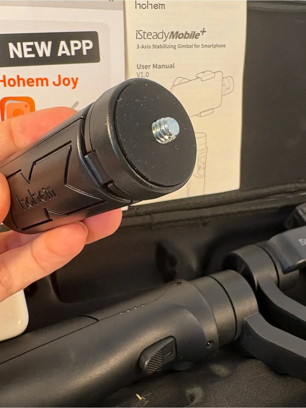 Hohem iSteady Mobile + Handheld Stabilizer for Smartphone
